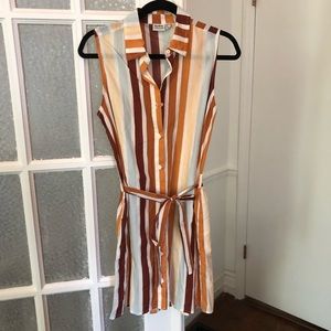 Rhythm USA collar shirt dress